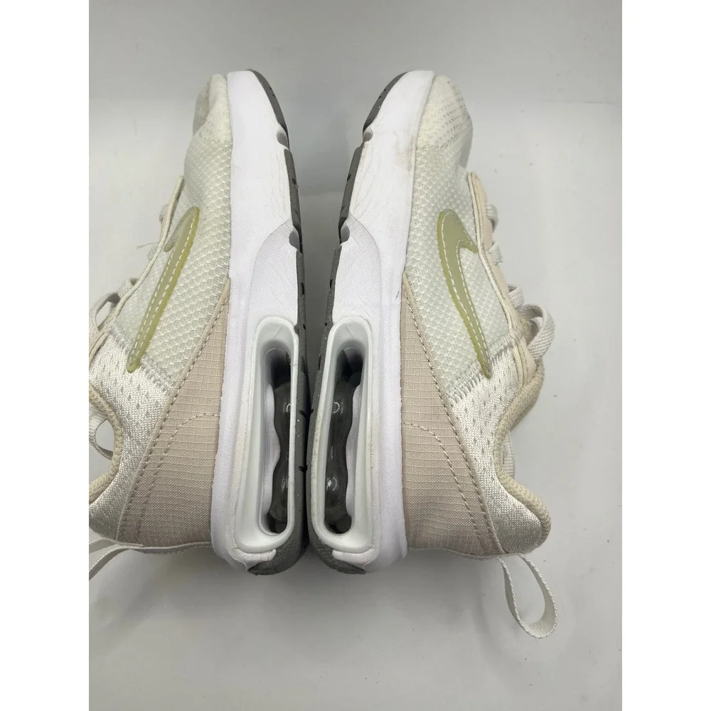 Nike Air Max Kids Shoes Toddler White Beige Low Top Sneakers‎ Size 10C
